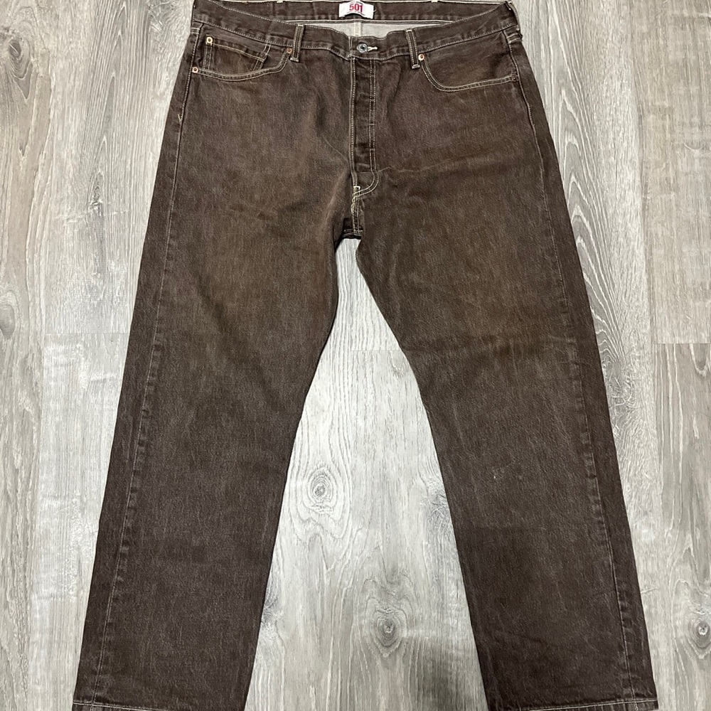 Levi’s 501 Button fly straight bootcut Jeans vintage 70s size 40x32